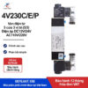 4V130E-M5 Van điện từ khí nén Xingchen (4V130E-M5 Năm cửa ba vị trí - 5/3)
