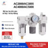 AC3000-02D Lọc khí nén Xingchen (AC300002D bộ lọc ba, xả tự động)