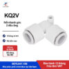 KQ2L08-01 Nối nhanh góc ren ngoài Xingchen (PL08 01 Màu trắng)